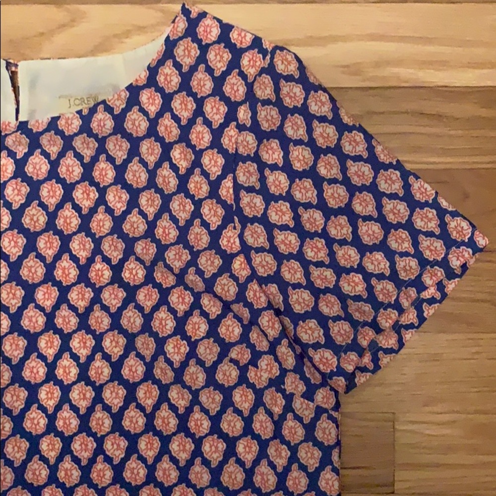 Patterned J. Crew dress size 4. Perfect condition! - Picture 2 of 4